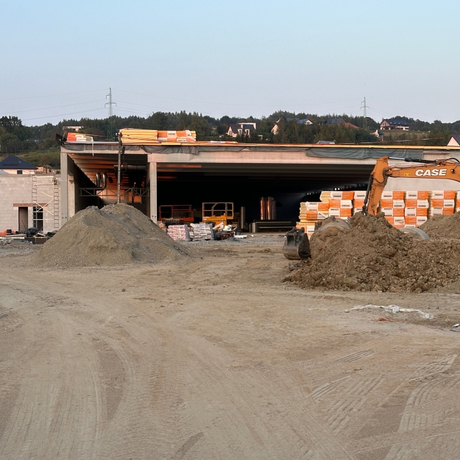 Rzeszów - Budowa sklepu LIDL przy al. Sikorskiego - fot 6