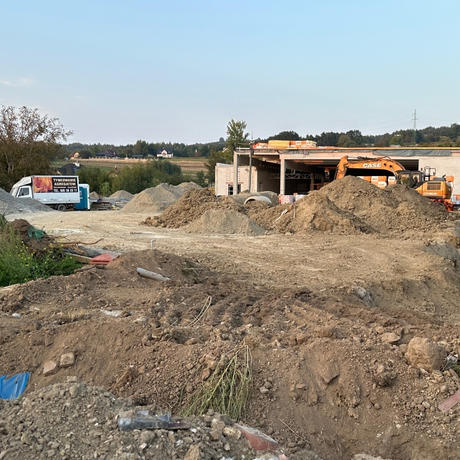 Rzeszów - Budowa sklepu LIDL przy al. Sikorskiego - fot 3