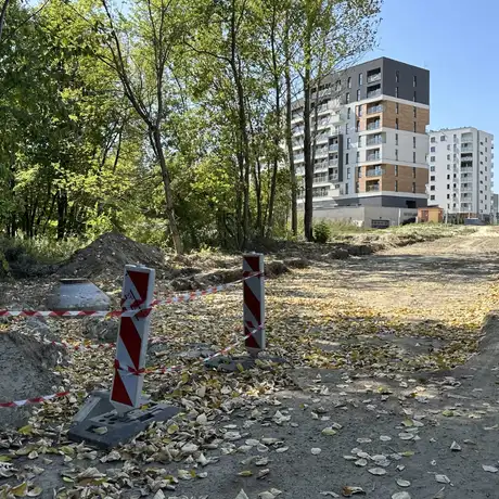 Rzeszów - Budowa odcinka drogi, która połączy ulice Wyspiańskiego i Wołyńską [wrzesień 2024] - fot 1