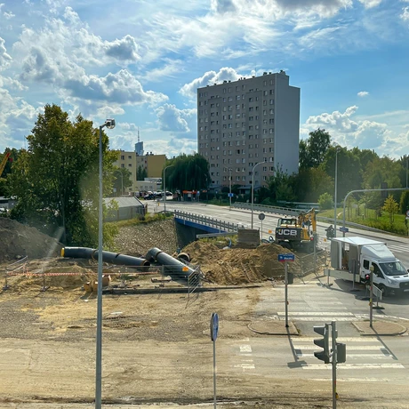Rzeszów - Budowa nowego mostu Załęskiego [wrzesień 2024] - fot 4