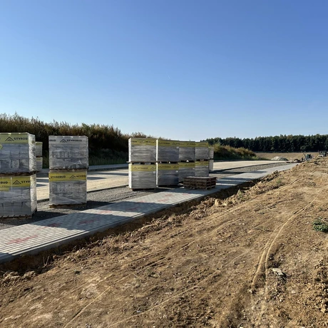Rzeszów - Budowa drogi łączącej ul. Wołyńską z ul. Potokową [wrzesień 2024] - fot 2