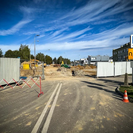 Rzeszów - Budowa lądowiska dla helikopterów wraz z parkingiem przy szpitalu na ul. Lwowskiej - Etap I [październik 2024] - fot 6
