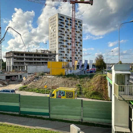 Rzeszów - II etap budowy kompleksu KrakoVska w Rzeszowie [październik 2024] - fot 17