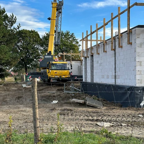 Rzeszów - Budowa żłobka przy ul. Jachowicza na osiedlu Drabinianka [październik 2024] - fot 7