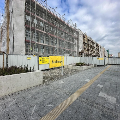 Rzeszów - Modernizacja budynku dworca PKP w Rzeszowie [październik 2024] - fot 1