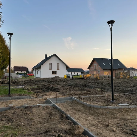 Rzeszów - Budowa ogrodu kieszonkowego w rejonie ul. Karola Wojtyły na os. Biała [październik 2024] - fot 5