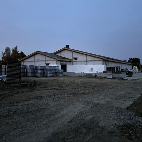 Rzeszów - Budowa sklepu sieci Biedronka przy ul. Strażackiej [październik 2024] - fot 11