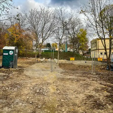 Rzeszów - Budowa ogrodu kieszonkowego na osiedlu Pobitno [październik 2024] - fot 3