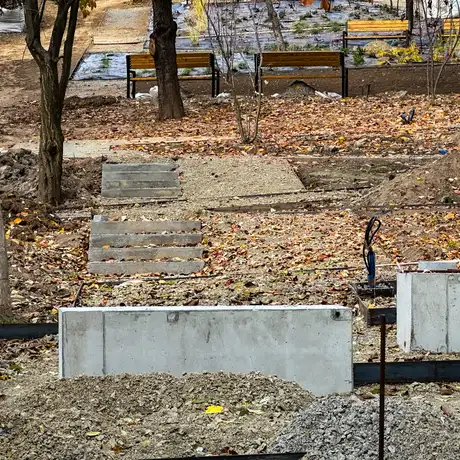 Rzeszów - Budowa ogrodu kieszonkowego na osiedlu Pobitno [październik 2024] - fot 6