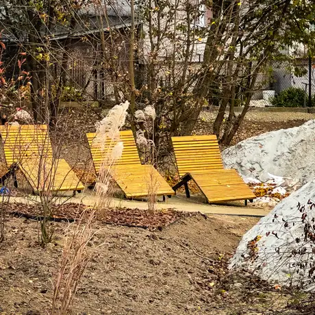 Rzeszów - Budowa ogrodu kieszonkowego na osiedlu Pobitno [październik 2024] - fot 10