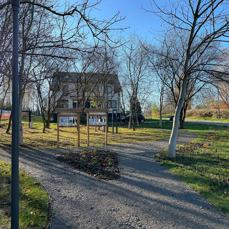 Rzeszów - Nowy ogród kieszonkowy w rejonie ul. Tarnowskiej [listopad 2024] - fot 3