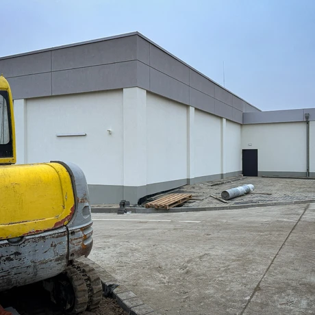 Rzeszów - Budowa Lidla oraz skrzyżowania z sygnalizacją przy al. Sikorskiego [listopad 2024] - fot 5