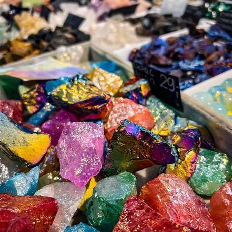 Rzeszów - Listopadowa Giełda Biżuterii i Minerałów w hali Podpromie - fot 14