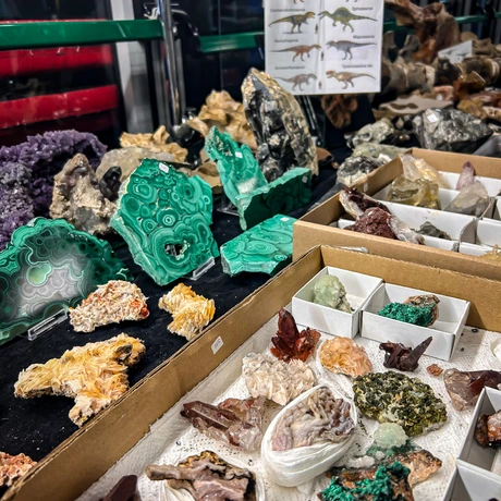Rzeszów - Listopadowa Giełda Biżuterii i Minerałów w hali Podpromie - fot 20