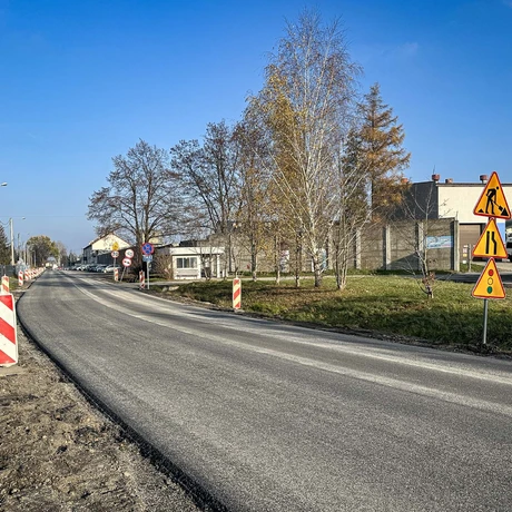 Rzeszów - Przebudowa ul. Załęskiej na finiszu [listopad 2024] - fot 2