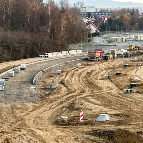 Rzeszów - Budowa Wisłokostrady [listopad 2024] - fot 11