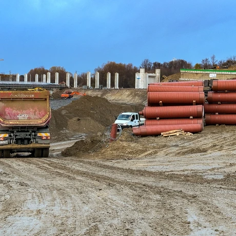 Rzeszów - Budowa Wisłokostrady [listopad 2024] - fot 18