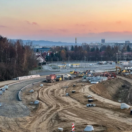 Rzeszów - Budowa Wisłokostrady [listopad 2024] - fot 9