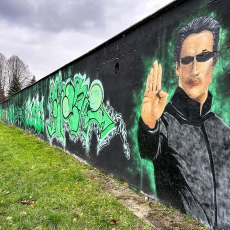 Rzeszów - Graffiti na garażach w Parku Zdrowia na osiedlu Kmity - fot 10