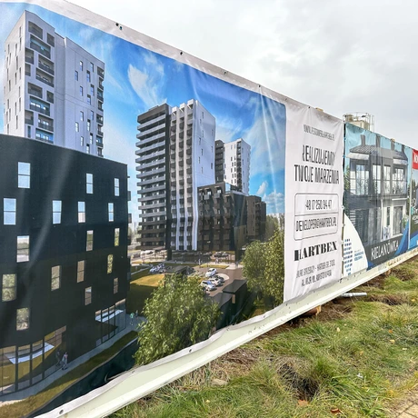Rzeszów - Pierwsze prace na budowie Apartamentów Parkowych Restower przy ul. Wyspiańskiego - fot 10