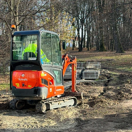 Rzeszów - Rewitalizacja parku na osiedlu Słocina [listopad 2024] - fot 6