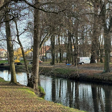 Rzeszów - Rewitalizacja parku na osiedlu Słocina [listopad 2024] - fot 4