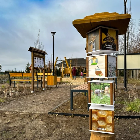 Rzeszów - Budowa ogrodu kieszonkowego na osiedlu Biała [grudzień 2024] - fot 6