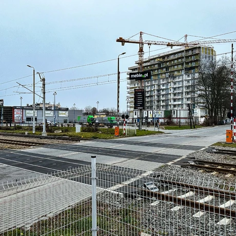 Rzeszów - Budowa 12-piętrowego budynku mieszkalnego przy ul. Langiewicza [grudzień 2024] - fot 1