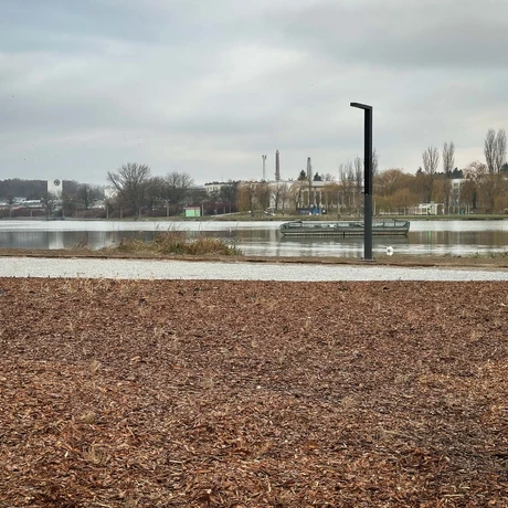 Rzeszów - Budowa miejskiej plaży nad Wisłokiem [grudzień 2024] - fot 4