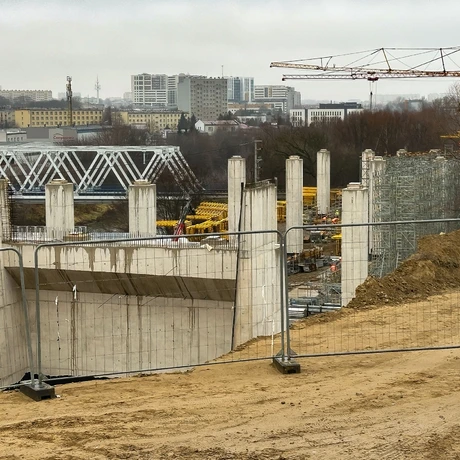 Rzeszów - Budowa Wisłokostrady [grudzień 2024] - fot 1