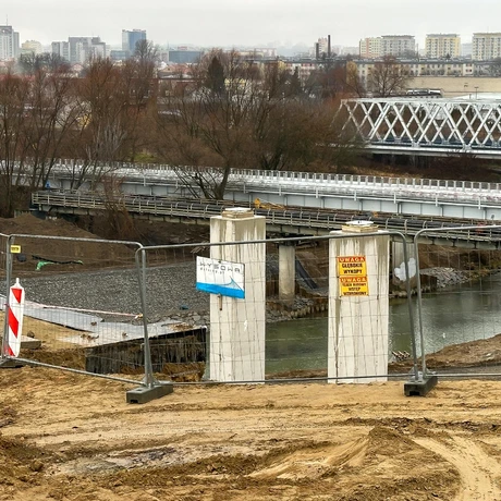 Rzeszów - Budowa Wisłokostrady [grudzień 2024] - fot 7