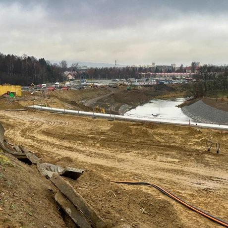 Rzeszów - Budowa Wisłokostrady [grudzień 2024] - fot 8