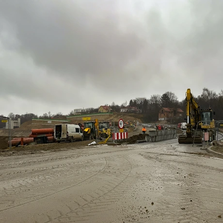 Rzeszów - Budowa Wisłokostrady [grudzień 2024] - fot 19