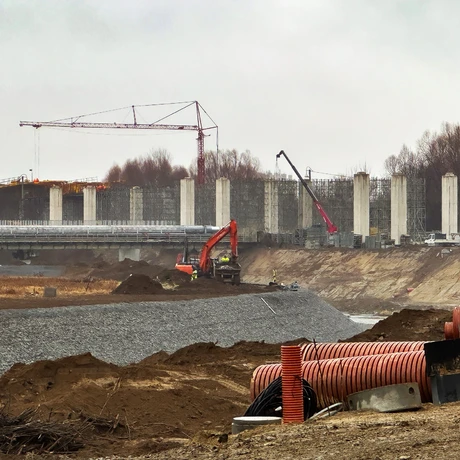 Rzeszów - Budowa Wisłokostrady [grudzień 2024] - fot 25