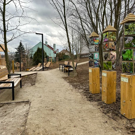 Rzeszów - Ogród kieszonkowy na osiedlu Pobitno [grudzień 2024] - fot 27