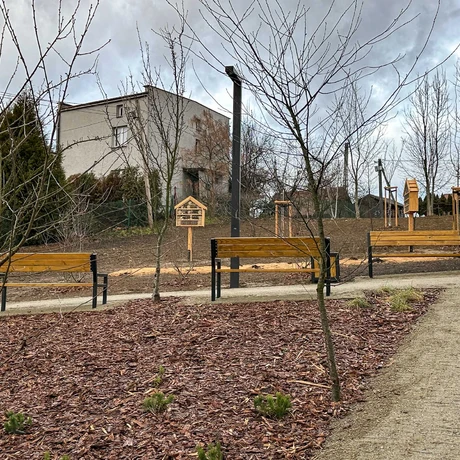 Rzeszów - Ogród kieszonkowy na osiedlu Pobitno [grudzień 2024] - fot 34