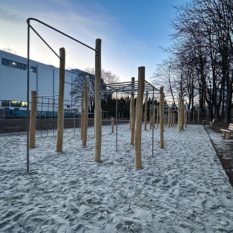 Rzeszów - Rewitalizacja części Parku Sybiraków [grudzień 2024] - fot 24
