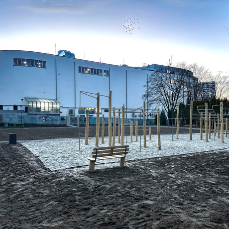 Rzeszów - Rewitalizacja części Parku Sybiraków [grudzień 2024] - fot 22