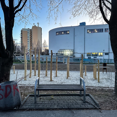 Rzeszów - Rewitalizacja części Parku Sybiraków [grudzień 2024] - fot 20