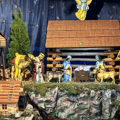 Rzeszów - Rzeszowskie szopki bożonarodzeniowe: Katedra, Świętego Krzyża, Fara, Bernardyni - fot 2