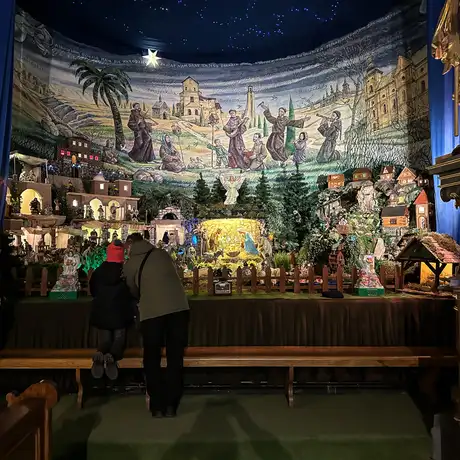 Rzeszów - Rzeszowskie szopki bożonarodzeniowe: Katedra, Świętego Krzyża, Fara, Bernardyni - fot 35