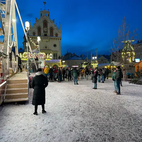 Rzeszów - Świąteczne Miasteczko i iluminacje w centrum Rzeszowa - fot 4
