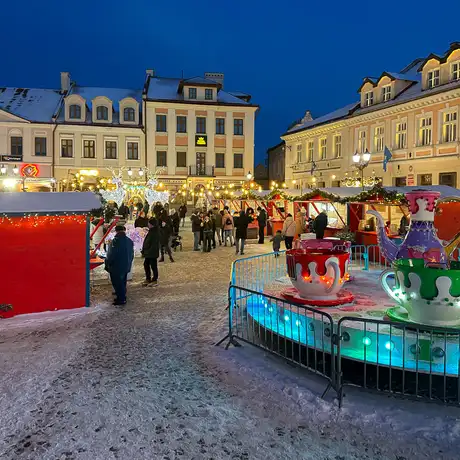 Rzeszów - Świąteczne Miasteczko i iluminacje w centrum Rzeszowa - fot 2