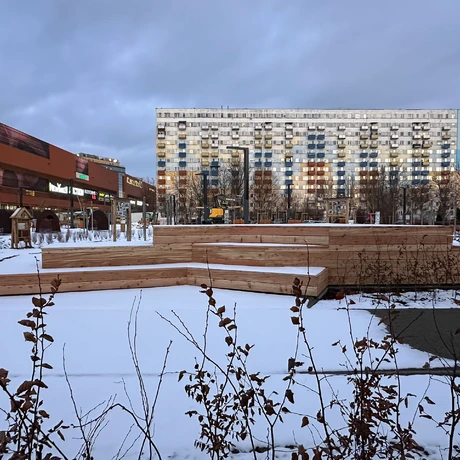 Rzeszów - Budowa ogrodu kieszonkowego na osiedlu Nowe Miasto [styczeń 2025] - fot 13