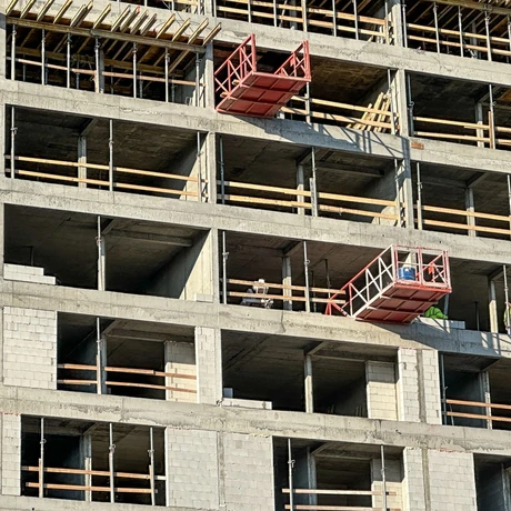 Rzeszów - II etap budowy kompleksu KrakoVska w Rzeszowie [styczeń 2025] - fot 29