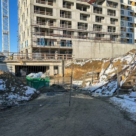 Rzeszów - II etap budowy kompleksu KrakoVska w Rzeszowie [styczeń 2025] - fot 26