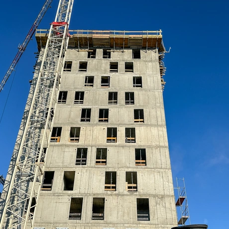 Rzeszów - II etap budowy kompleksu KrakoVska w Rzeszowie [styczeń 2025] - fot 28