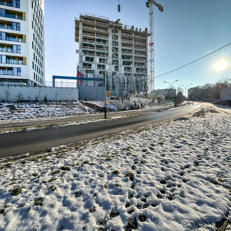 Rzeszów - II etap budowy kompleksu KrakoVska w Rzeszowie [styczeń 2025] - fot 23