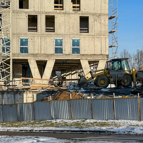 Rzeszów - II etap budowy kompleksu KrakoVska w Rzeszowie [styczeń 2025] - fot 16
