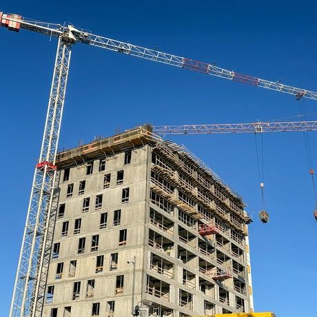 Rzeszów - II etap budowy kompleksu KrakoVska w Rzeszowie [styczeń 2025] - fot 17
